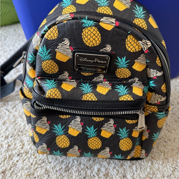 Disney Black and Yellow Pineapple Kids Backpack